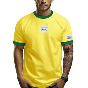 T-shirt unisexe à col rond en polyester/coton, coupe ajustée - Product Image 1