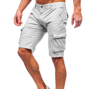 Shorts cargo pour hommes en gros, 100% coton/nylon, respirant, imperméable, séchage rapide, décontracté, fitness, été - Product Image 1
