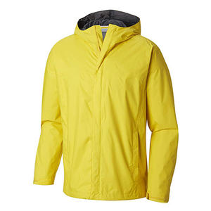 Chaqueta impermeable para exteriores para hombre de estilo caliente, cortavientos de lona transpirable con cuello levantado, chaqueta de lluvia al por mayor - Product Image 5