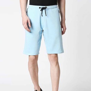 Shorts de sport pour homme - Tissu polaire écologique à séchage rapide, taille haute avec cordon de serrage, style décontracté pour la gym et le fitness - Product Image 6