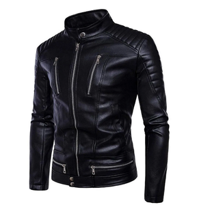Chaqueta de Cuero para Hombre, Transpirable, Abrigada para Invierno, Estilo Casual, a Precio Razonable - Product Image 2