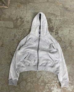 Street Fashion Heavyweight Fleece Men Sweatpants and Full Face Zip up Hoodie Set Custom 3D Puff Print 2 Pieces Men <b>Tracksuit</b> Set - Product Image 2