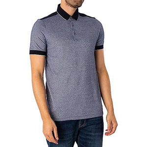 Camiseta de Golf de secado rápido de punto liso de corte regular para hombre, ropa deportiva informal de manga corta - Product Image 3