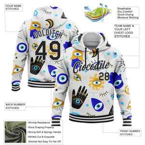 Sudadera con Capucha para Hombre Totalmente Personalizada de Moda, en Color Sólido, Tejido de Alta Calidad, Sudadera con Capucha para Adultos, Mezcla de Algodón Básico - Product Image 2