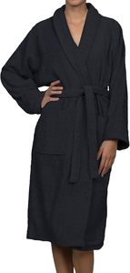 Áo choàng tắm unisex Terry 100% cotton mềm mại và thoáng khí-Tùy chỉnh cho khách sạn khu nghỉ dưỡng Spa sử dụng tại nhà-trực tiếp từ nhà máy - Product Image 2