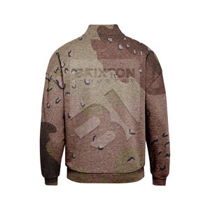 <b>Men's</b> Lightweight Half Zipper <b>Pullover</b> <b>Jacket</b> for Winter Breathable Coated Sports Training and Daily Running Wear - Product Image 2