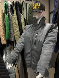 Chaqueta Acolchada Ligera con Cuello Alto, Chaqueta de Invierno con Cremallera, Chaqueta Unisex Personalizada de Venta Caliente - Product Image 6