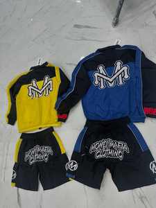 Survêtement coupe-vent Veste et short à fermeture éclair 100% Nylon Heavyweight DTF Logo Survêtement coupe-vent surdimensionné pour hommes - Product Image 2