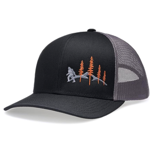 Casquette Trucker en Maille Structurée de Haute Qualité Ri 112, Broderie Personnalisée Logo Forêt, 6 Panneaux, Casquette Snapback Vierge, Sport Streetwear - Product Image 5