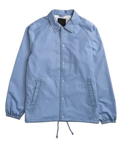 เสื้อแจ็กเก็ตโค้ชสำหรับผู้ชายเสื้อแจ็กเก็ตโค้ชป้องกันริ้วรอยระบายอากาศได้ดีโลโก้แบบกำหนดเองล่าสุด - Product Image 1