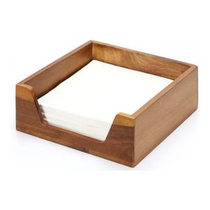 Handmade High Quality <b>Wood</b> <b>Napkin</b> Holder Table Countertop for Tableware Restaurant and Kitchen Ware Wholesale From Vietnam - Product Image 5