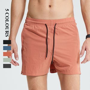 2026 Men's Breathable Lightweight <b>Nylon</b> Sports <b>Shorts</b> Quick Dry Fitness Casual Run Custom Logo Active Mesh Back DDP shipping - Product Image 1