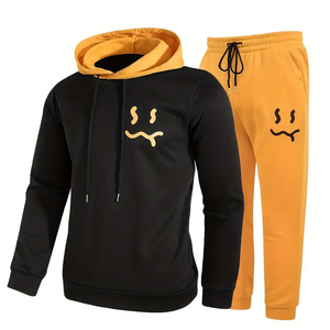 Survêtement pour homme, nouvelle arrivée 2025, à capuche, en polyester respirant, survêtement pour homme, design personnalisé, pantalon de survêtement de haute qualité - Product Image 2