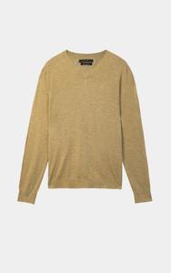 Pulls à col en V pour homme personnalisés 2025, fins, anti-froissement, tricot doux avec manches raglan profondes, poignets et ourlet côtelés, hiver - Product Image 6