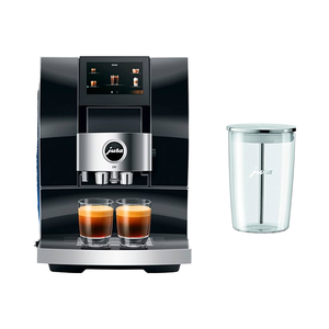 Machine à café entièrement automatique Z10 de haute qualité, neuve, en aluminium blanc avec récipient à lait en verre, origine américaine, haute qualité, garantie 2 ans - Product Image 4