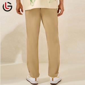 Top Wear Article Pantalon chinos en sapin de qualité supérieure Pantalon chinos élégant imprimé de logo personnalisé pour hommes Pantalon chinos entretenu par les OEM - Product Image 2