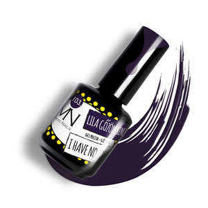 UV LED Gel Polish Color - Made in EU - CPNP - Purple - Gel Polish 103 - I Have No Idea 12ml - Mystic Nails - Product Image 1