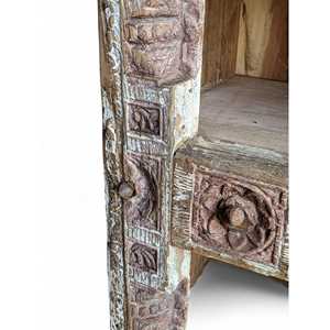 Étagère à livres en bois rustique pour la maison, le bureau, le salon, la chambre, l'école, l'hôtel avec une construction métallique durable, bibliothèque, armoire - Product Image 4