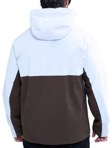 Veste Anorak à fermeture éclair imprimé personnalisé pour hommes 1/4 coupe-vent léger d'extérieur imperméable respirant grande taille pour l'été - Product Image 6