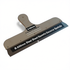 B.600mm Steel Sheet <b>Squeegee</b> with Surface Decorative Spatula - Product Image 2