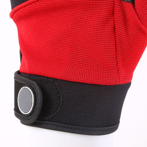 Venta caliente Guantes de seguridad de cuero sintético Transpirable Spandex Laminado Industrial Mecánico Guantes de soldadura con logotipo personalizado - Product Image 5