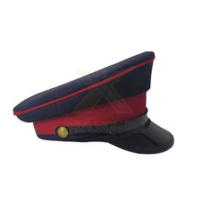 Gorra de uniforme de la mejor calidad, color y tamaño personalizados, en venta, en stock, gorra de uniforme de marca privada. - Product Image 6