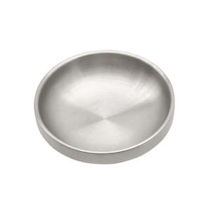 Modern <b>metal</b> <b>bowl</b> for kitchen serving fruit salad snacks premium finish for home hotel restaurant - Product Image 1