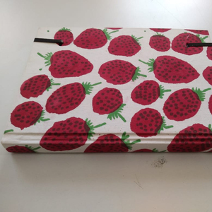 Design de Fruit fait à la main, Usage personnel, carnet indien fait à la main, couverture en tissu de coton, beau carnet - Product Image 5