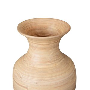 Jarrones Básicos de Bambú y Madera para Interiores, Jarrones Altos de Bambú Beige para Centros de Mesa de Boda - Product Image 4