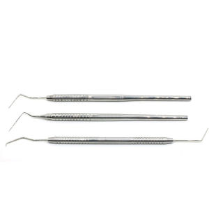 Herramienta de sonda Dental Manual de un solo cabezal, accesorio de acero inoxidable para escalador de higiene, instrumento de selección Dental a la venta personalizado - Product Image 2
