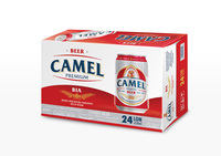 Prix Compétitif Bière Lager Camel Premium Gold 330ml en Canette de Haute Qualité de AB Vietnam Beverage Meilleur Prix
