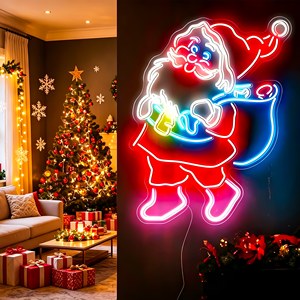 Enseigne néon LED personnalisée LC avec transformateur pour la maison, les mariages, les bars et les magasins, décoration de Noël, affichage <span class=keywords><strong>directionnel</strong></span> - Product Image 1