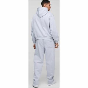 Vêtements de sport pour hommes à capuche personnalisés en gros, ensembles de jogging de fitness, designs imprimés unis, ensemble de jogging, survêtement pour adultes - Product Image 2
