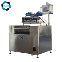 Machine automatique GUSU pour la décoration et l'enrobage de chocolat pour pain, biscuits et gâteaux