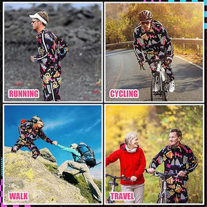 Sublimación personalizada Retro 80s Outfit Side Taping Urbanwear Casual Chándales de manga larga para Jogger - Product Image 5