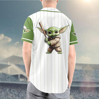 Camiseta de Béisbol Transpirable de Poliéster, Sublimada y Cosida, Estilo Retro de San Diego, Personalizable con Letras y Logotipo Frontal