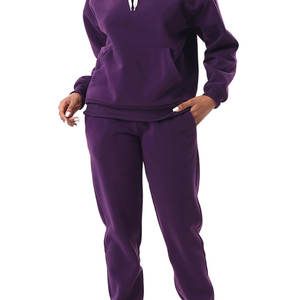 Survêtement de haute qualité pour femmes couleur unie personnalisé Logo impression respirant séchage rapide survêtement confortable pour femmes - Product Image 6