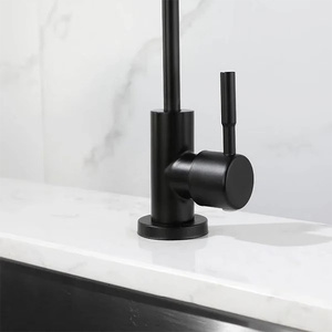 <span class=keywords><strong>Grifo</strong></span> de filtro de agua de acero inoxidable negro mate OEM, <span class=keywords><strong>grifo</strong></span> especializado de purificación de agua de grado de bebida directa de cocina - Product Image 3