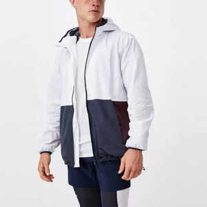 New Multi Panel Men's <b>Hooded</b> Windbreaker <b>Jackets</b> & Coats Waterproof Outdoor Hiking Wear Zipper <b>Rain</b> <b>Jacket</b> Outerwear <b>Jacket</b> Men - Product Image 3