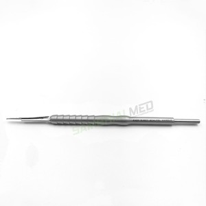 Poignée de scalpel poussoir de qualité supérieure dissolvant de lame de poussée sûr réglable DIN EN Instruments de chirurgie dentaire en acier inoxydable allemand - Product Image 6