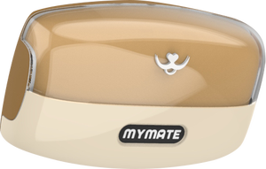 ปลอกคอสุนัขพลาสติกกันน้ำ IP65สีชาและนม - Product Image 3