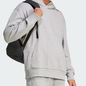 Sweat à capuche de luxe pour homme, coupe classique, 100 % coton molletonné, épais, écologique, respirant, streetwear, logo personnalisé, imprimé uni - Product Image 3