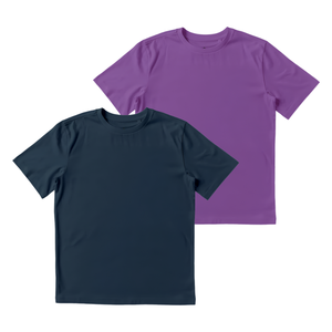 เสื้อยืดผ้าฝ้าย100% สำหรับผู้ชายสีทึบเสื้อยืดสายรัดเอวโพลีเอสเตอร์100% ออกแบบได้ตามต้องการ - Product Image 1