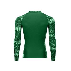 Men's Trending Rash Guard Quick Dry Customizable Label & Sublimation Printing <b>Cheap</b> Price Wholesale MMA Rashguards - Product Image 2