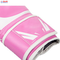 Guantes de Boxeo Personalizados al por Mayor, de Cuero Vacuno de Alta Calidad, Transpirables, Impermeables y Antideslizantes, S R Sports
