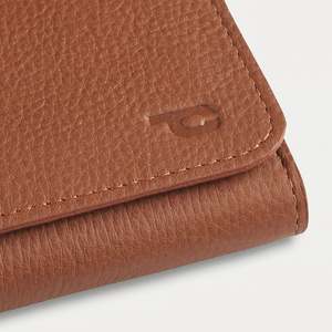 Taylor Brown Genuine Leather <b>RFID</b> Continental Slim <b>Wallet</b> (Vegetable Tanned Open Closure) - Product Image 6