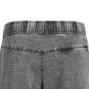 OEM Factory Made Streetwear Sun Fade <b>Shorts</b> Ram Hem French Terry Distressed Baggy Acid Wash <b>Shorts</b> For <b>Men</b> - Product Image 4