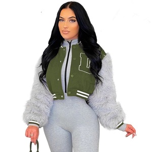 Oem Custom Logo Design Superior Quality Fashion Baseball Uniform Discharge Printing Varsity Jacket Stand Collar Men - Product Image 6