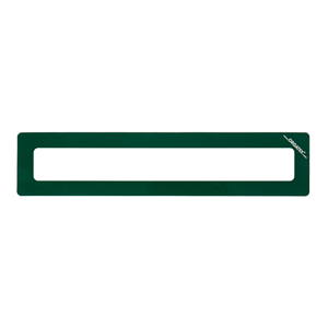 Finestra Magnetica per Intestazione DIN A4 Orizzontale / A3 Verticale, Verde, 10 pz / Confezione - KAN-MWH-A4Q-05 - Product Image 1