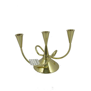 Candelabro de oro de Metal de 5 brazos con cuenco de flores y chimenea de vidrio para fiesta de boda y decoración de eventos en casa disponible al por mayor - Product Image 6